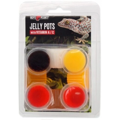 REPTI PLANET Jelly Pots przysmak w żelu mix smaków dla gadów, owadów
